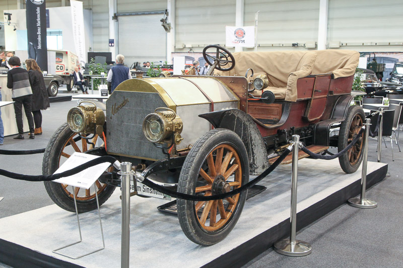 Mercedes Simplex von 1907 an der Techno Classics 2022 (© Bruno von Rotz)