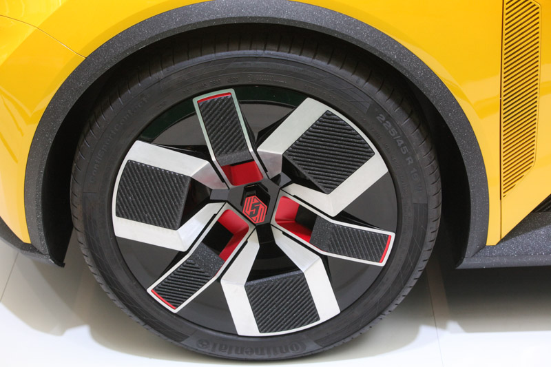 Rad Renault 5 Prototype von 2021 (© Bruno von Rotz)