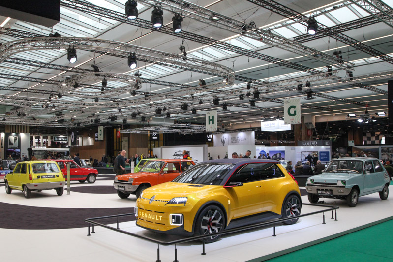 50 Jahre Renault 5 auf der Rétromobile 2022 (© Bruno von Rotz)