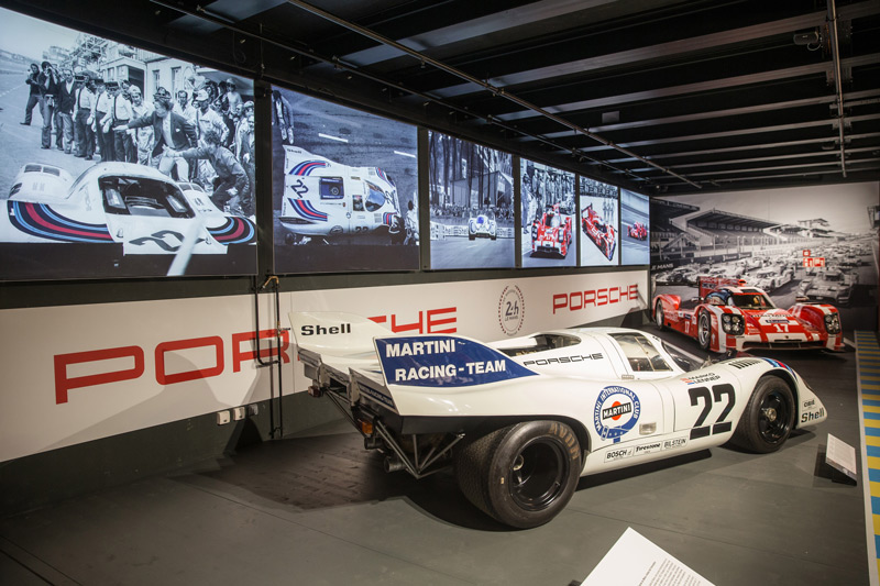 Porsche 917 und 919 Hybrid im Verkehrshaus Luzern (© Daniel Reinhard)