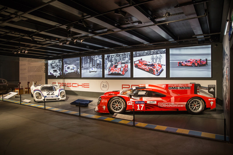 Porsche 919 Hybrid und 917K im Verkehrshaus Luzern (© Daniel Reinhard)
