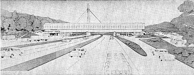 Planskizze zur Autobahnraststätte Würenlos