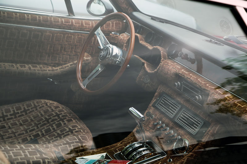 Interieur des Iso Lele an der Swiss Classic World 2022 (© Bruno von Rotz)