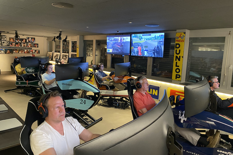 Das Zwischengas-Team im Züriring-Motodrom