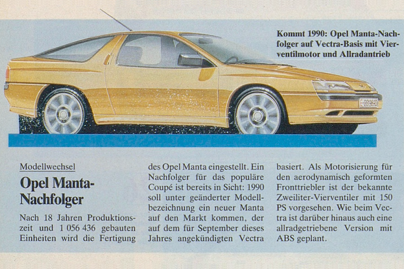 Opel Supra oder Toyota Calibra?
