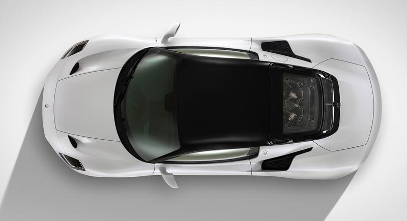 Maserati MC20 von oben (© Maserati/Werk)