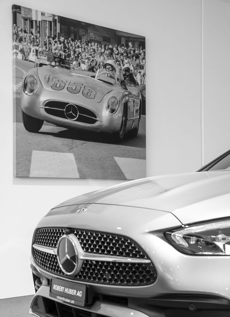 Mercedes-Tradition - alt gegen neu (© Daniel Reinhard)