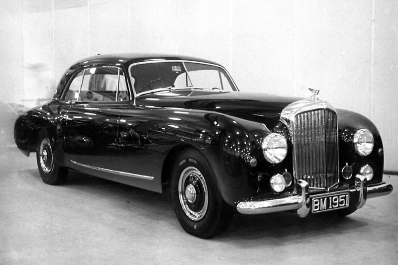 Bentley Mk VI Graber Coupé am Genfer Autosalon 1951