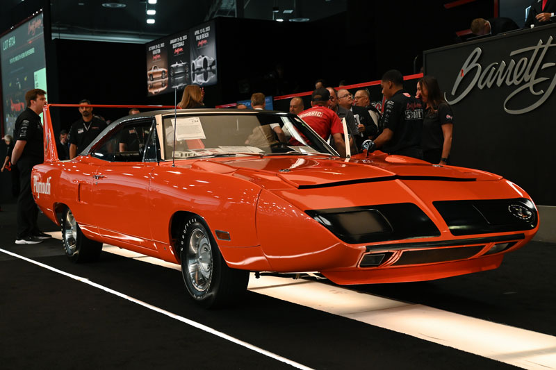 Plymouth Road Runner Hemi Superbird von 1970 an der Auktion in Las Vegas (© Barrett-Jackson)
