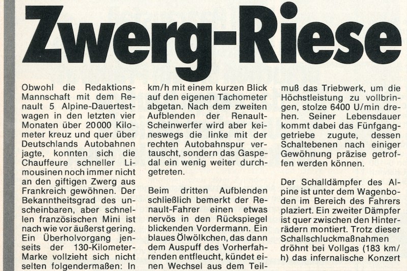 Rallye-Racing 5/1978