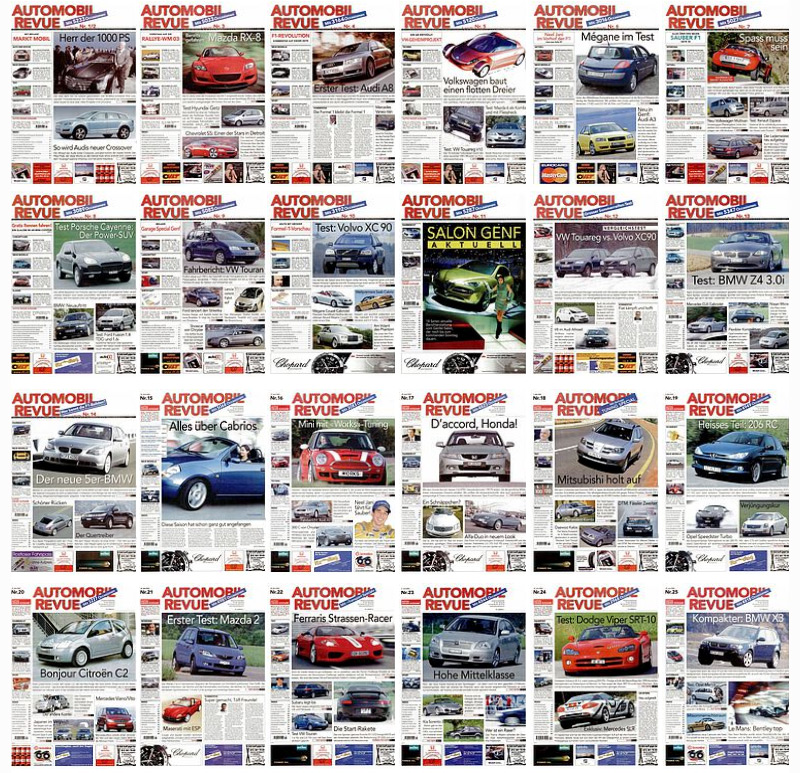 Automobil Revue Jahrgang 2003