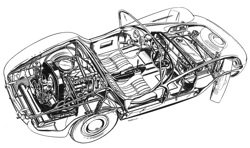 Devin D von 1961 - Durchsichtszeichnung (© ams)