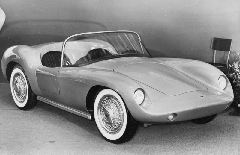 Devin D am Genfer Automobilsalon 1961