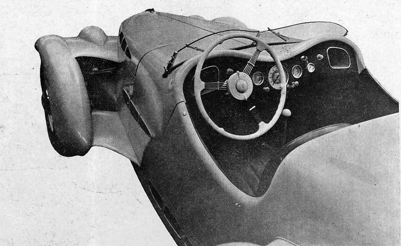 Cockpit des Edfoy Grand Sport von 1937