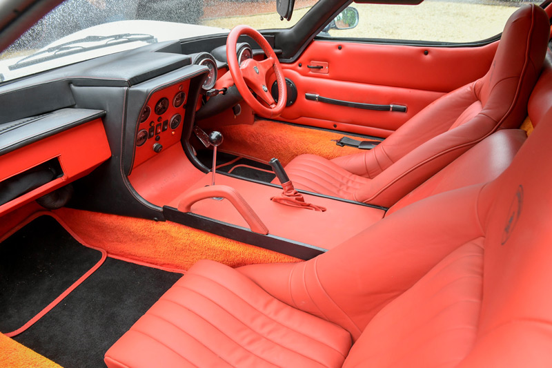 Interieur des Miura von 1991 (© Bonhams)