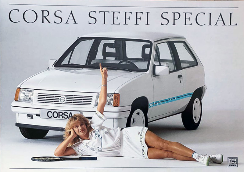 Der Opel Corsa Steffi Special von 1988