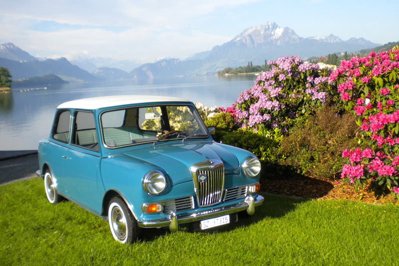 Riley Elf Mk 3 von 1968 (© Leo Bircher)