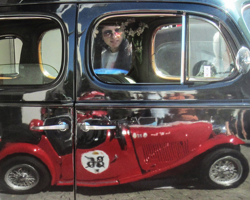 11. Oldtimer-Treffen Vaduz 2022 - Spiegelung (© Stefan Rogger)