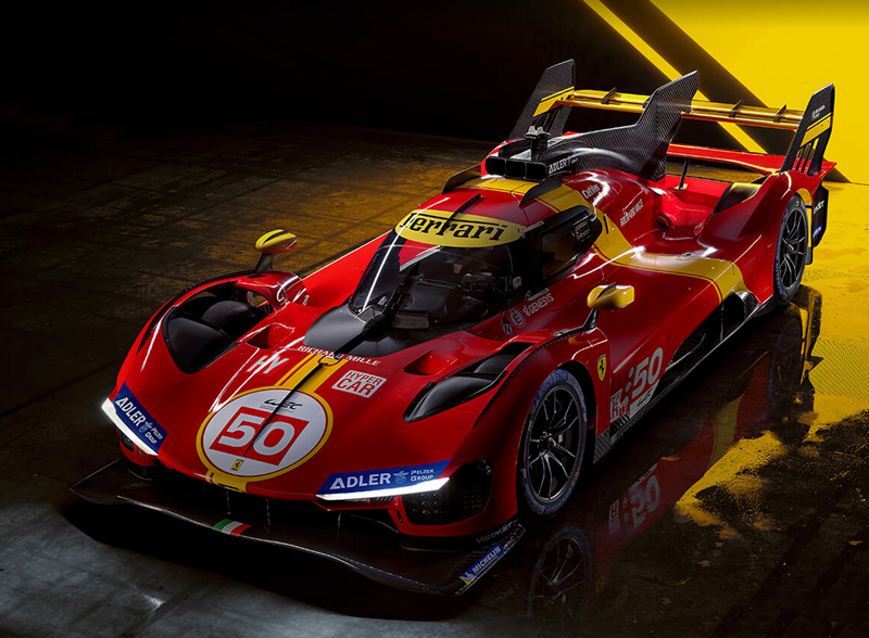 Ferrari 499P von 2022 (© Ferrari/Werk)