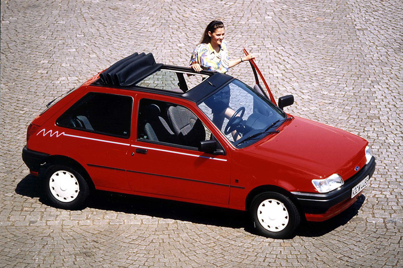 3. Generation Ford Fiesta im Jahr 1993 (© Ford)