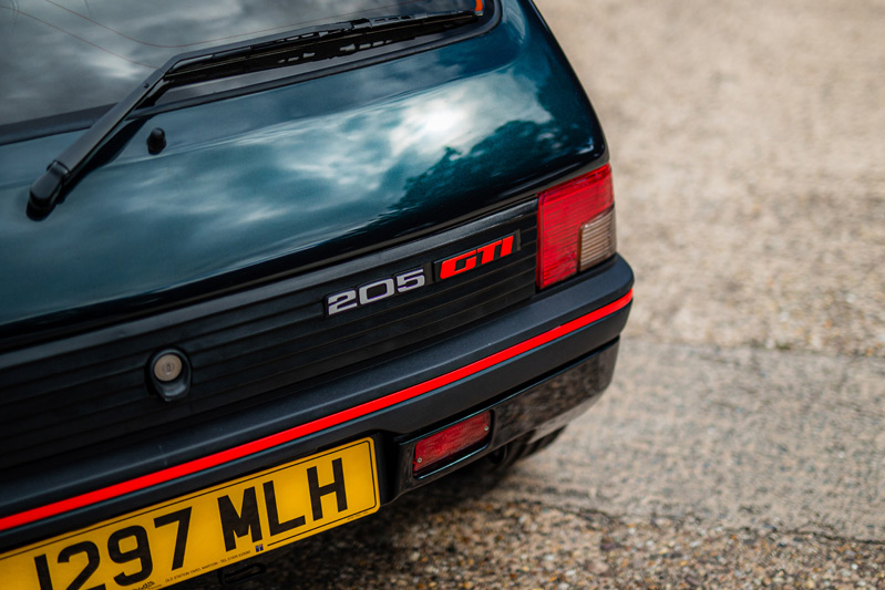 Heck des Peugeot 205 GTI by Tolman (© Tolman)