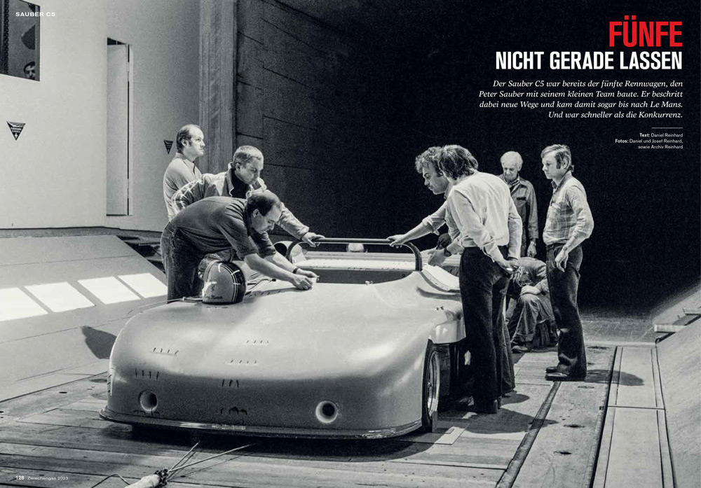Zwischengas Jahresmagazin 2023 - Artikel Sauber C5