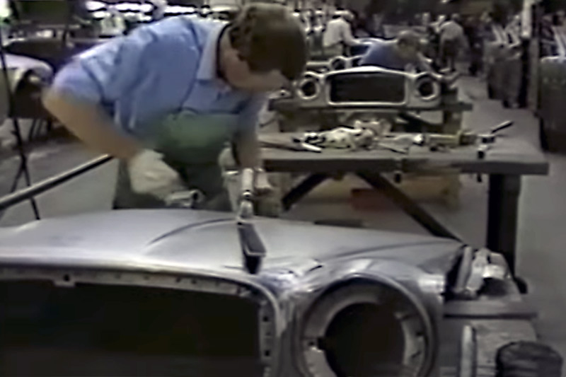 Jaguar-Prodution im Jahr 1984