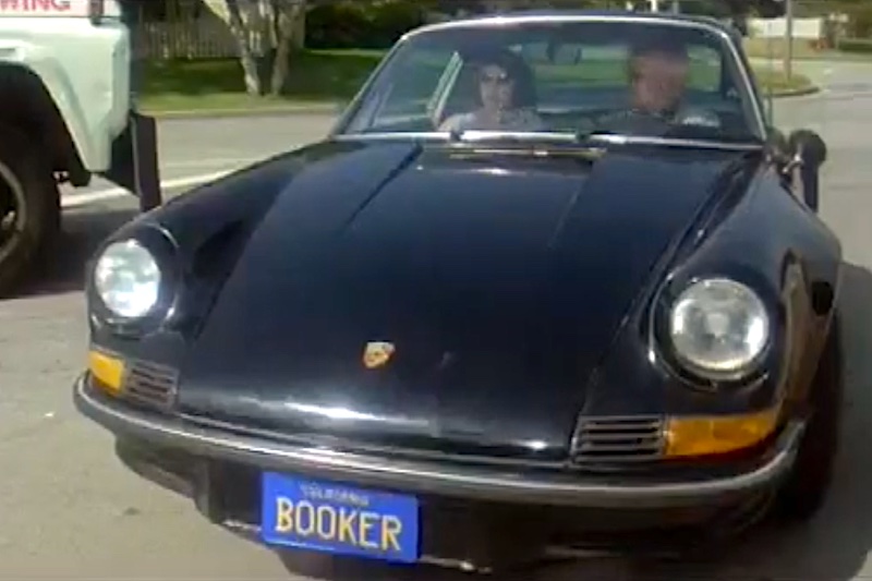 Szene aus dem Film "Black Tiger" mit Porsche 911 (1973)