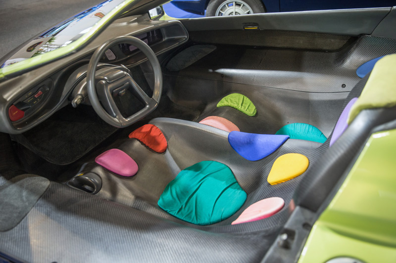 Interieur des Bertone Blitz von 1992 in Padua 2022 (© Daniel Reinhard)