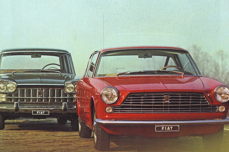 Von links: Fiat 2300 und Fiat 2300 S Coupé