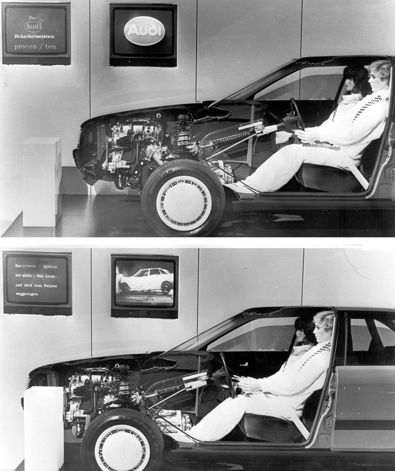 Audi Prcon-Ten in praktischer Demonstration (© Audi AG)