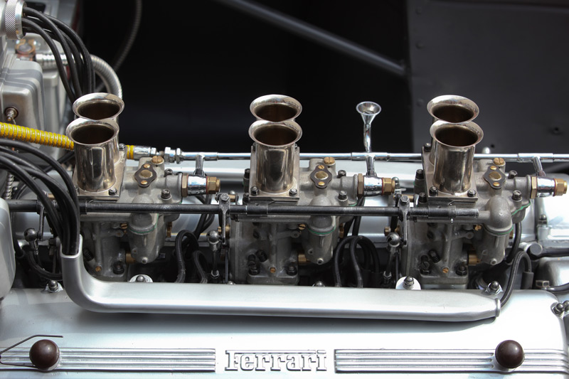 V12-Motor des Ferrari 166 Spiders (© Bruno von Rotz)