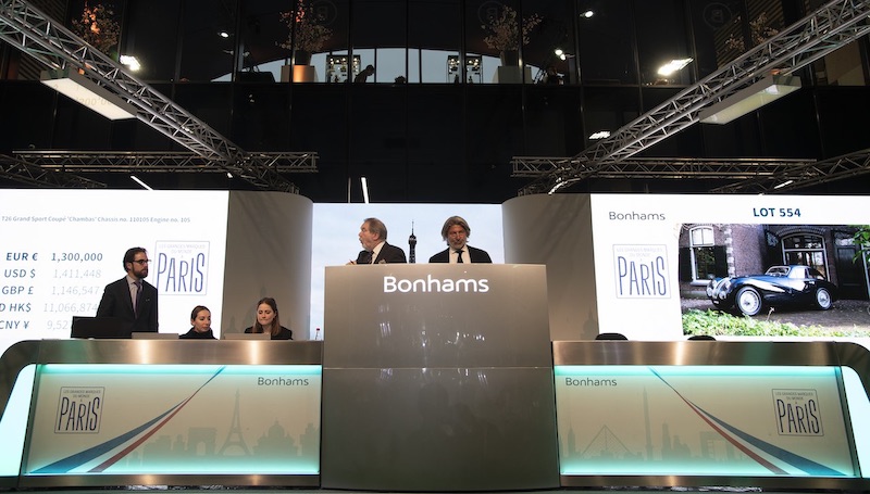 Bonhams Versteigerung in Paris 2023 (© Bonhams)