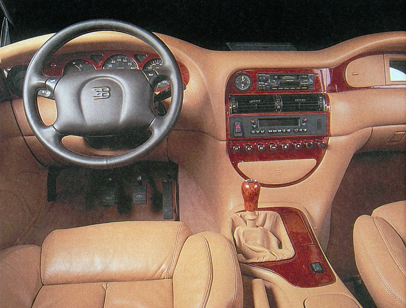 Bugatti EB 112 Interieur im Jahr 1993 (© ams)
