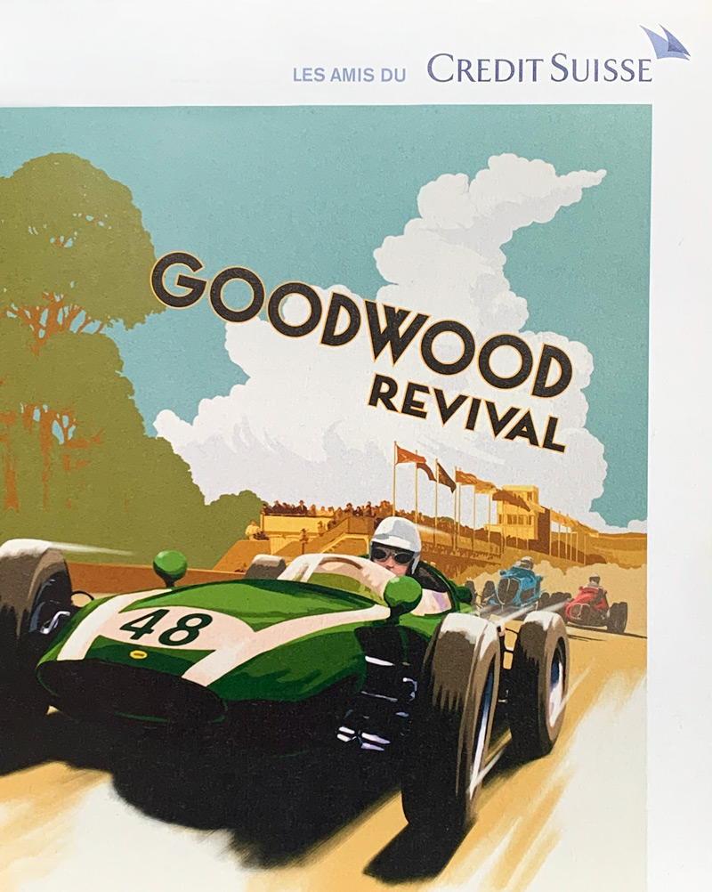Credit Suisse als Sponsor des Goodwood Revivals 2013/2014
