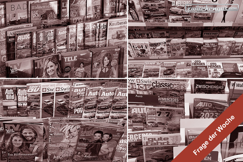 Artikelbild Printed classic car magazines are still in great demand (question of the week)