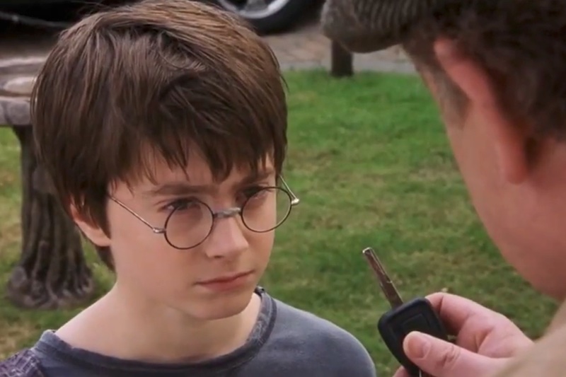 Szene aus dem Film "Harry Potter und der Stein der Weisen"