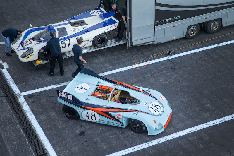 Porsche 917 und 908 in Le Castellet