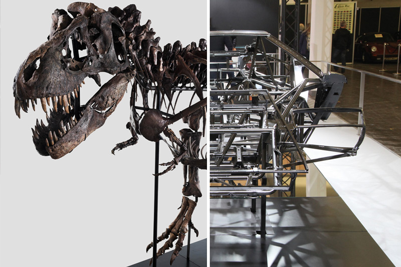 Skelett Trinity versus Lamborghini Countach Rohrrahmen