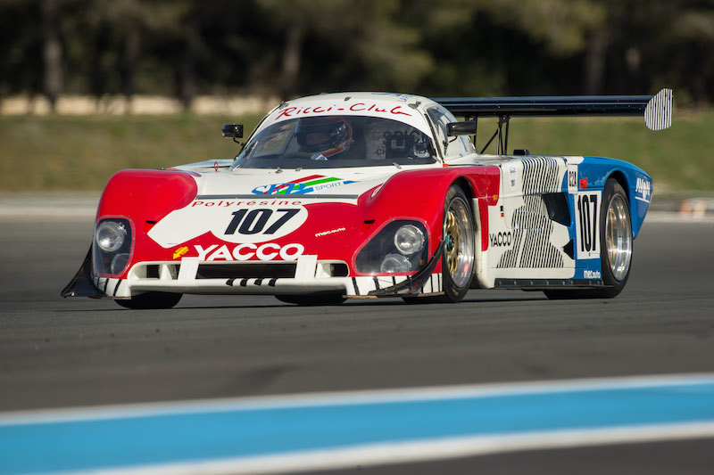 Thierry Boutsen im Spice SE 88 C auf dem Circuit Paul Ricard