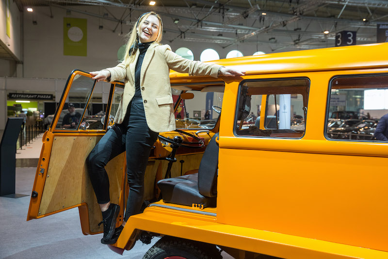 Gute Laune anlässlich der Techno Classica Essen 2023