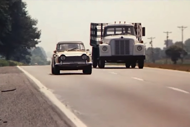 Szene aus dem Film "Pferdewechsel in der Hochzeitsnacht"