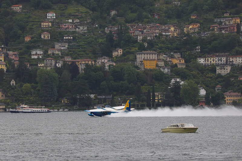 Wasserflugzeug aus den Fünfzigerjahren (© Bruno von Rotz)