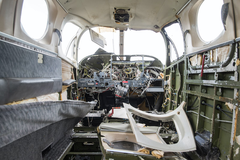 Cessna auf dem Kompost (© Daniel Reinhard)