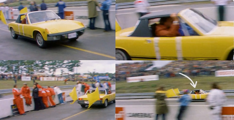 VW-Porsche 914 - erstes F1-Safey Car 1973 in Kanada