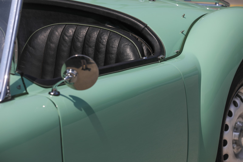 Türe des MGA TwinCam (© Bruno von Rotz)