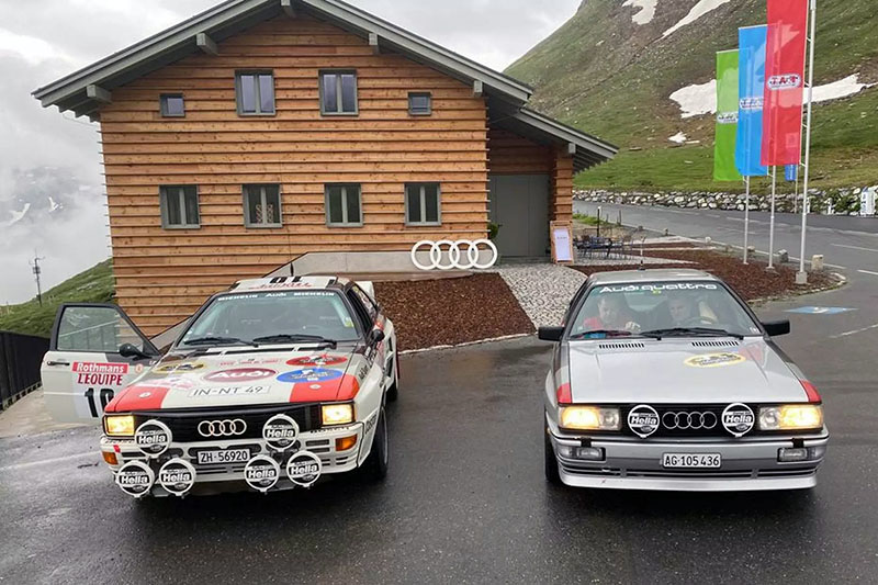 2 x Audi quattro / Moonwalk Trophy