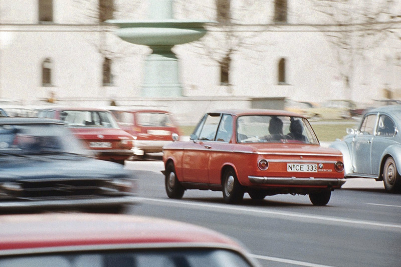 Ein BMW 2002 im Jahr 1968