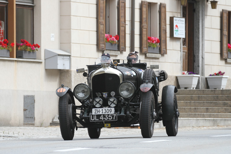 Vorkriegs-Bentley im Rahmen des BCCM 2023 (© Bruno von Rotz)