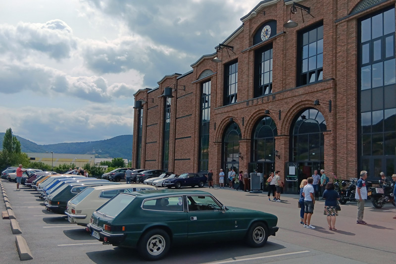 Reliant Scimitar Treffen 2023 (© Andreas Borrink)